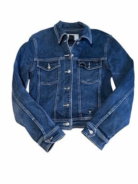 Sergio Valente Dark Blue Denim Jean Jacket